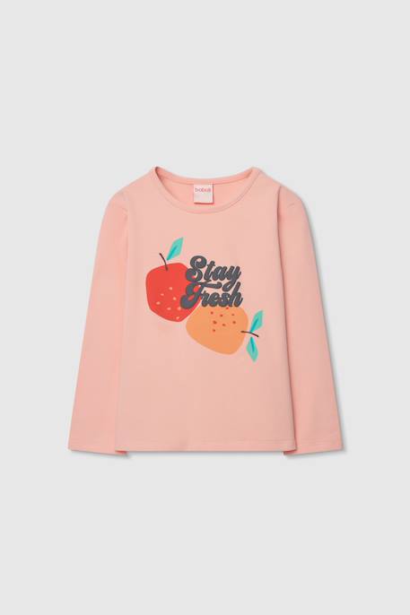 Pyjama fille manches longues imprimé Orange 3 - vertbaudet enfant 
