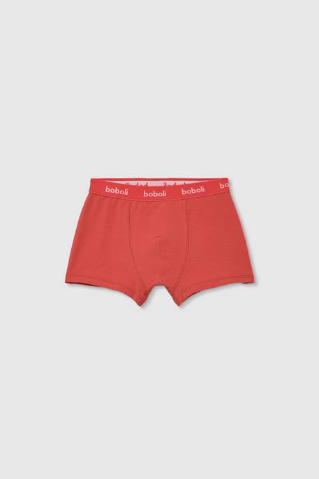 Pack de 3 boxers en coton imprimé pour garçon Multicolore 4 - vertbaudet enfant 
