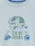 T-shirt enfant collection jules verne - coton biologique Bleu pastel 2 - vertbaudet enfant 