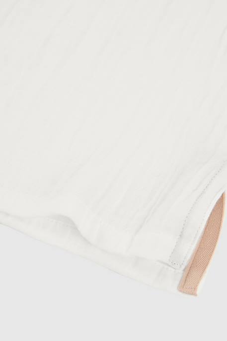 Polo en coton  pour garçon Blanc 4 - vertbaudet enfant 