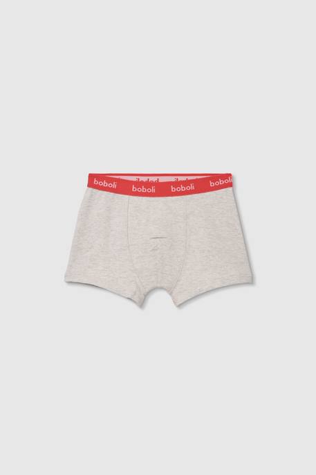 Pack de 3 boxers en coton imprimé pour garçon Multicolore 3 - vertbaudet enfant 