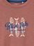 T-shirt imprimé garçon - coton biologique Ecru+Indigo+Terracotta 9 - vertbaudet enfant 
