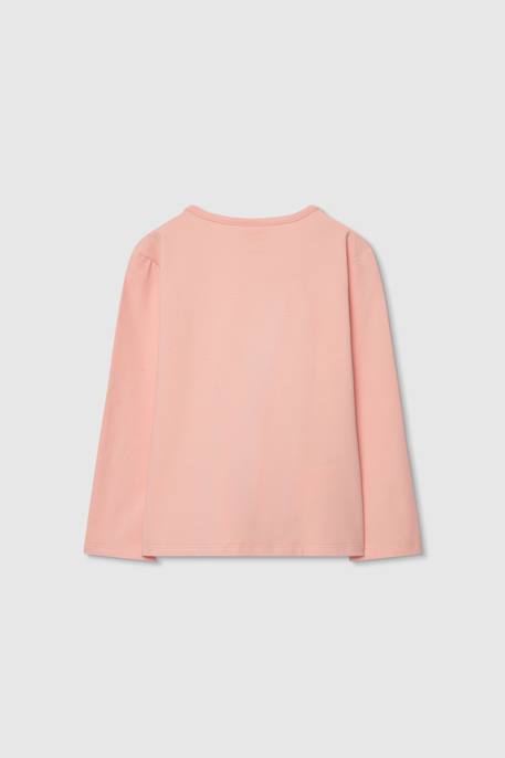 Pyjama fille manches longues imprimé Orange 4 - vertbaudet enfant 