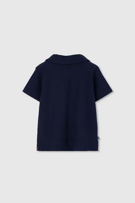 Polo enfant coton Bleu 2 - vertbaudet enfant 