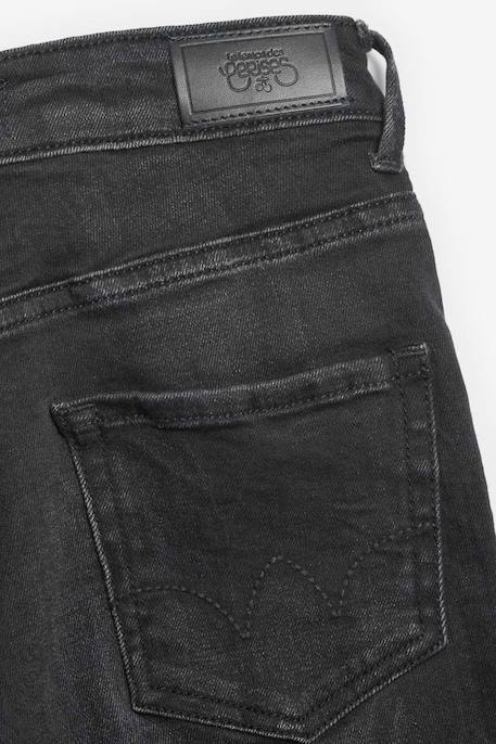 Jeans  power skinny, longueur 34 Black / black 4 - vertbaudet enfant 