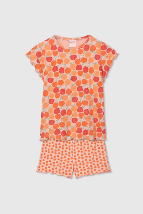 Fille-Pyjama fille en coton imprimé