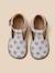 Salomés perforées en cuir bébé Blanc casse+Cognac 3 - vertbaudet enfant 
