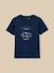 T-shirt imprimé garçon - coton biologique Ecru+Indigo+Terracotta 6 - vertbaudet enfant 