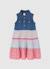 Robe en denim Bleu 1 - vertbaudet enfant 