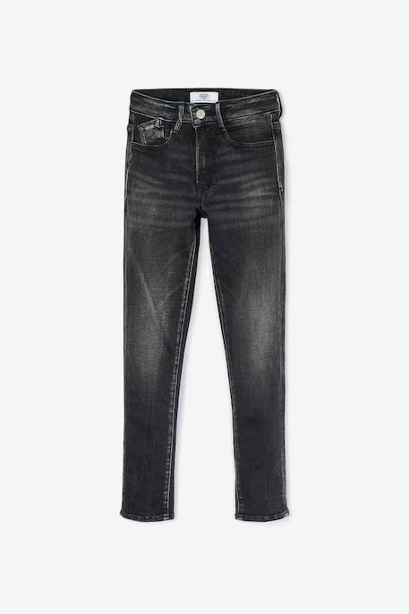 Jeans  power skinny, longueur 34 Black / black 1 - vertbaudet enfant 