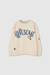 Sweat-shirt enfant génial Beige 1 - vertbaudet enfant 