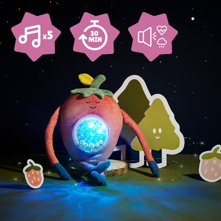 Veilleuse peluche à projection barnabé Rose 4 - vertbaudet enfant 