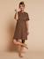 Chemise de nuit allaitement grossesse léopard taupe 6 - vertbaudet enfant 