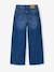 Pantalon large fille denim bleu moyen+denim gris 3 - vertbaudet enfant 
