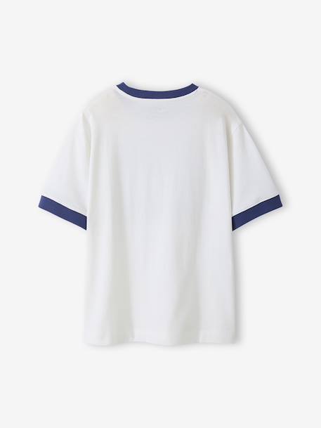 T-shirt manches courtes photoprint blanc 3 - vertbaudet enfant 