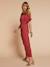 Robe longue grossesse et allaitement kaki+terracotta 6 - vertbaudet enfant 