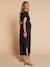 Robe grossesse allaitement cache coeur noir 3 - vertbaudet enfant 