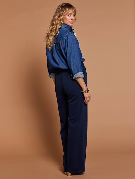 Pantalon grossesse femme marine 3 - vertbaudet enfant 