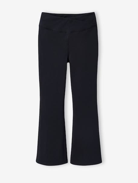 Legging flare fille Jonen noir 2 - vertbaudet enfant 