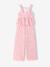 Ensemble pantalon top fleurs vieux rose 4 - vertbaudet enfant 