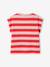 T-shirt marinière fille manches courtes - capsule famille bois de rose 4 - vertbaudet enfant 