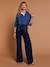 Pantalon grossesse femme marine 1 - vertbaudet enfant 