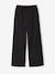 Pantalon large fille maille anthracite 3 - vertbaudet enfant 