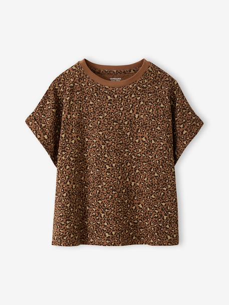 Lot de 3 T-shirts manches courtes fille Jonen marron 4 - vertbaudet enfant 