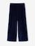 Pantalon large velours marine 4 - vertbaudet enfant 