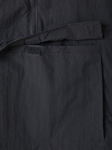 Coupe vent garçon à enfiler anthracite 8 - vertbaudet enfant 