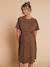 Chemise de nuit allaitement grossesse léopard taupe 2 - vertbaudet enfant 