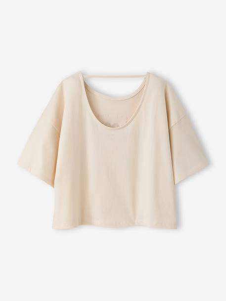 T-shirt manches courtes vanille 2 - vertbaudet enfant 