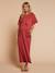 Robe longue grossesse et allaitement kaki+terracotta 5 - vertbaudet enfant 