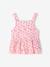 Ensemble pantalon top fleurs vieux rose 3 - vertbaudet enfant 