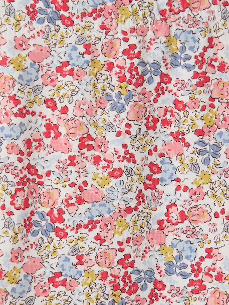 Legging fille imprimé coton bio multicolore 5 - vertbaudet enfant 