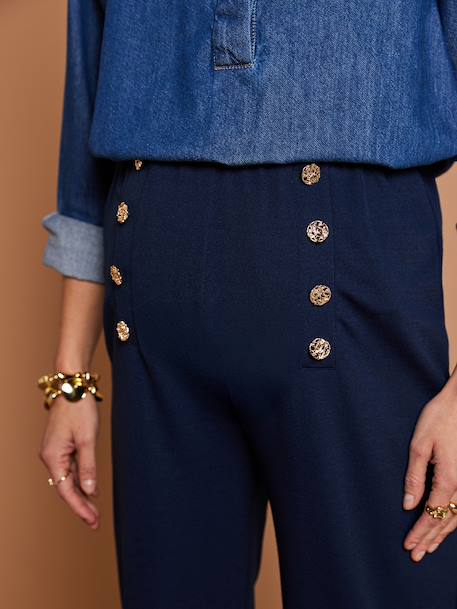 Pantalon grossesse femme marine 4 - vertbaudet enfant 