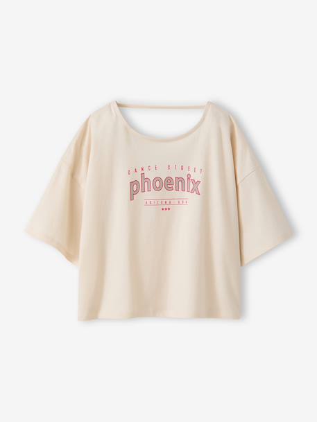 T-shirt manches courtes vanille 1 - vertbaudet enfant 