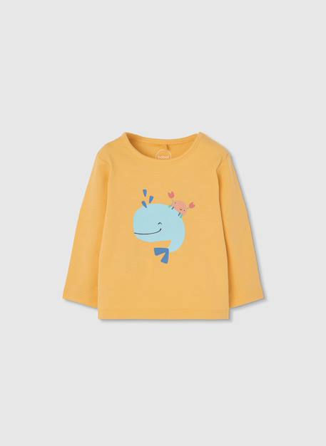 Ensemble bébé coton Jaune 3 - vertbaudet enfant 