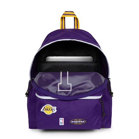 Sac à dos day pak'r Laker NBA Violet jaune 3 - vertbaudet enfant 