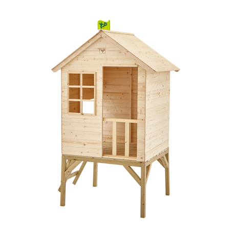 Maisonnette sur pilotis sunnyside bois fsc® Marron 3 - vertbaudet enfant 