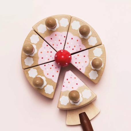 Gâteau d'anniversaire à la vanille Beige 2 - vertbaudet enfant 