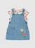 Robe en denim bébé Bleu 1 - vertbaudet enfant 