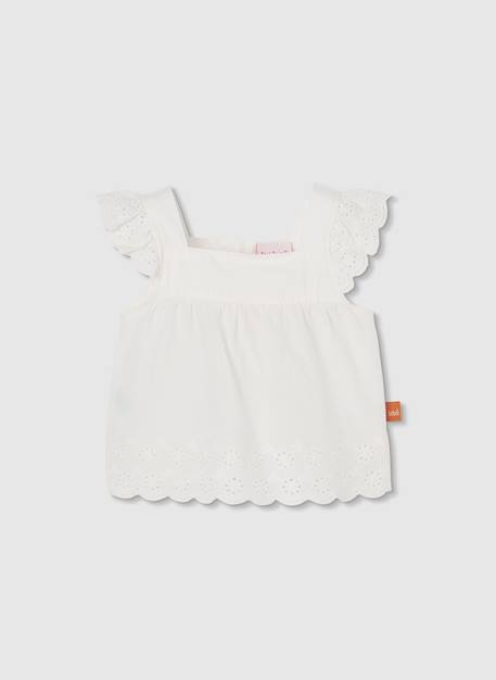 Ensemble bébé en coton Blanc 3 - vertbaudet enfant 
