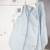 Gigoteuse sans manches en coton bio Lil Planet Bleu clair+Gris argenté+Rose pastel+Vert givré 4 - vertbaudet enfant 