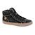 Baskets montantes à lacets Noir 1 - vertbaudet enfant 