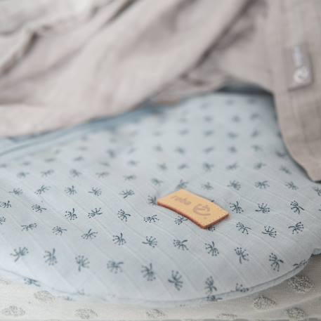Gigoteuse sans manches en coton bio Lil Planet Bleu clair+Gris argenté+Rose pastel+Vert givré 5 - vertbaudet enfant 