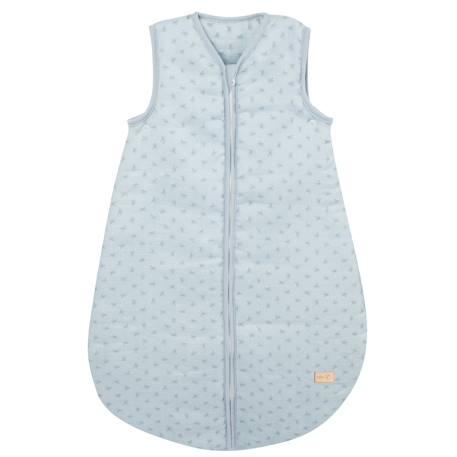 Gigoteuse sans manches en coton bio Lil Planet Bleu clair+Gris argenté+Rose pastel+Vert givré 1 - vertbaudet enfant 