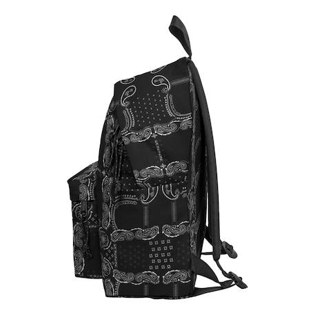 Sac a dos  padded pak'r Noir à motif bandana paisley+Ultra marine+Vert multi 3 - vertbaudet enfant 