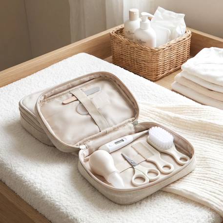 Trousse de soins quotidien pour bébé Beige 2 - vertbaudet enfant 
