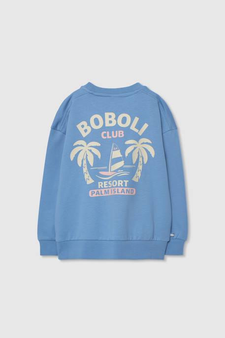 Sweat-shirt enfant Bleu 2 - vertbaudet enfant 